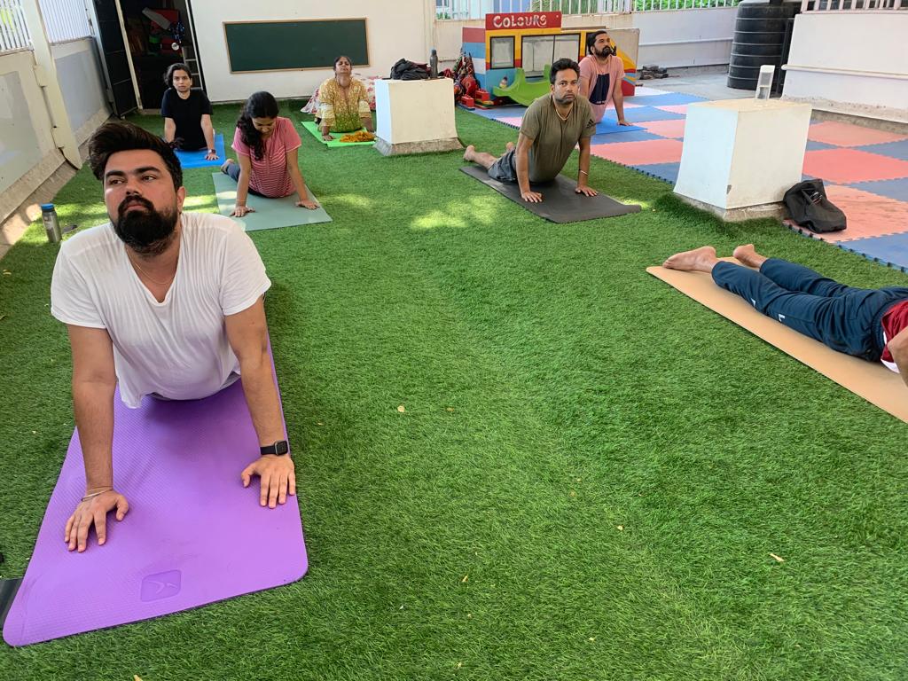 Peaceful meditation event at Anahat Yoga Pune